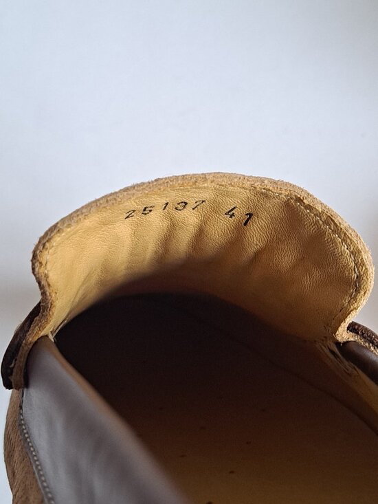 NEW Montemario Brown Suede Leather Slip on Loafers Moccasin main image 7